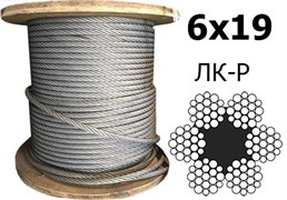Канат стальной оцинкованный 9,6мм ГОСТ 2688-80 1720