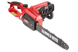 Пила цепная Hammer CPP1814E 1800ВТ 7000об/мин, шина 14", цепь 3/8"-1,3мм-52 2656
